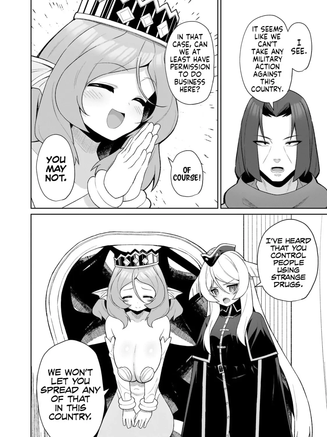 Isekai Drug - Yakugaku Chishiki de Monster Musume-tachi wo Toriko ni shite Nariagaru Chapter 19 page 47