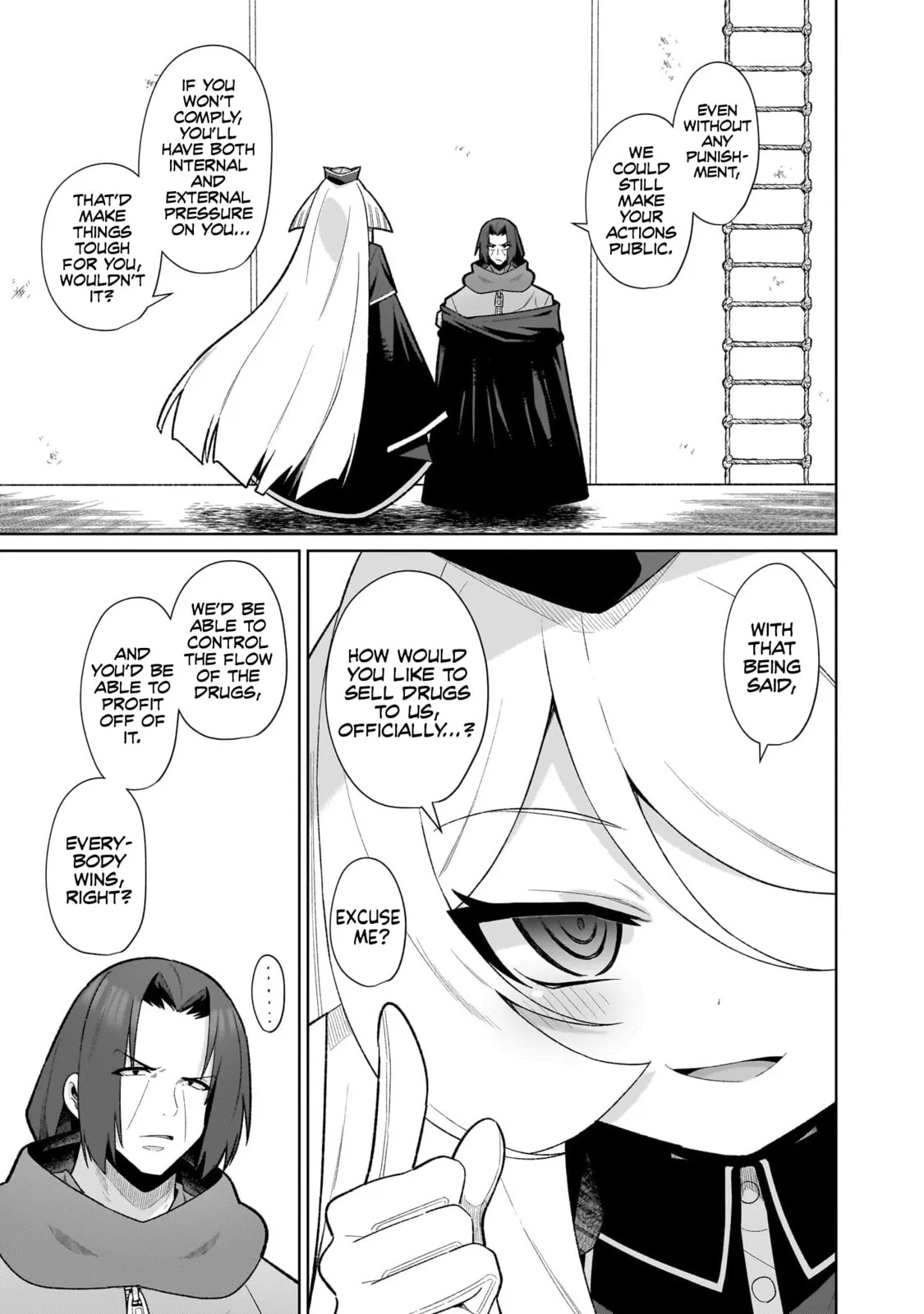 Isekai Drug - Yakugaku Chishiki de Monster Musume-tachi wo Toriko ni shite Nariagaru Chapter 22 page 3