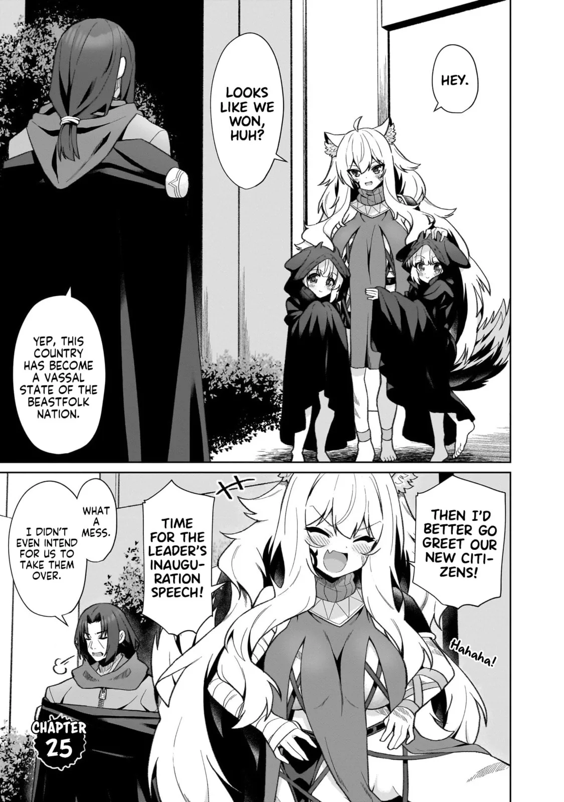Isekai Drug - Yakugaku Chishiki de Monster Musume-tachi wo Toriko ni shite Nariagaru Chapter 25 page 1