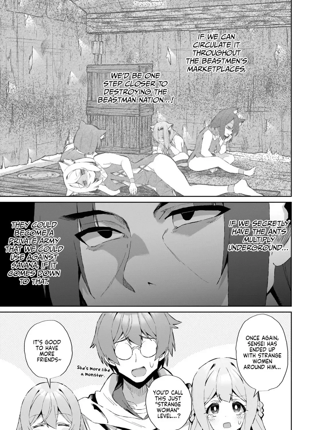 Isekai Drug - Yakugaku Chishiki de Monster Musume-tachi wo Toriko ni shite Nariagaru Chapter 5 page 33