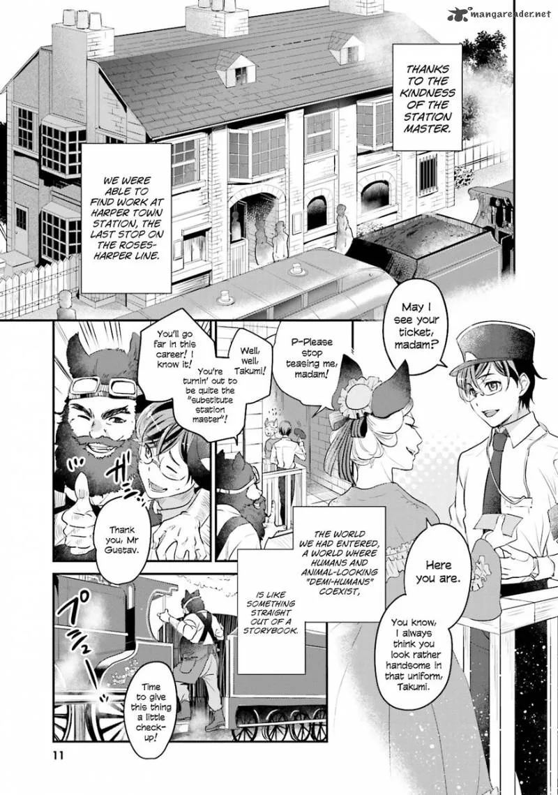 Isekai Ekisha no Kissaten Chapter 1 page 11