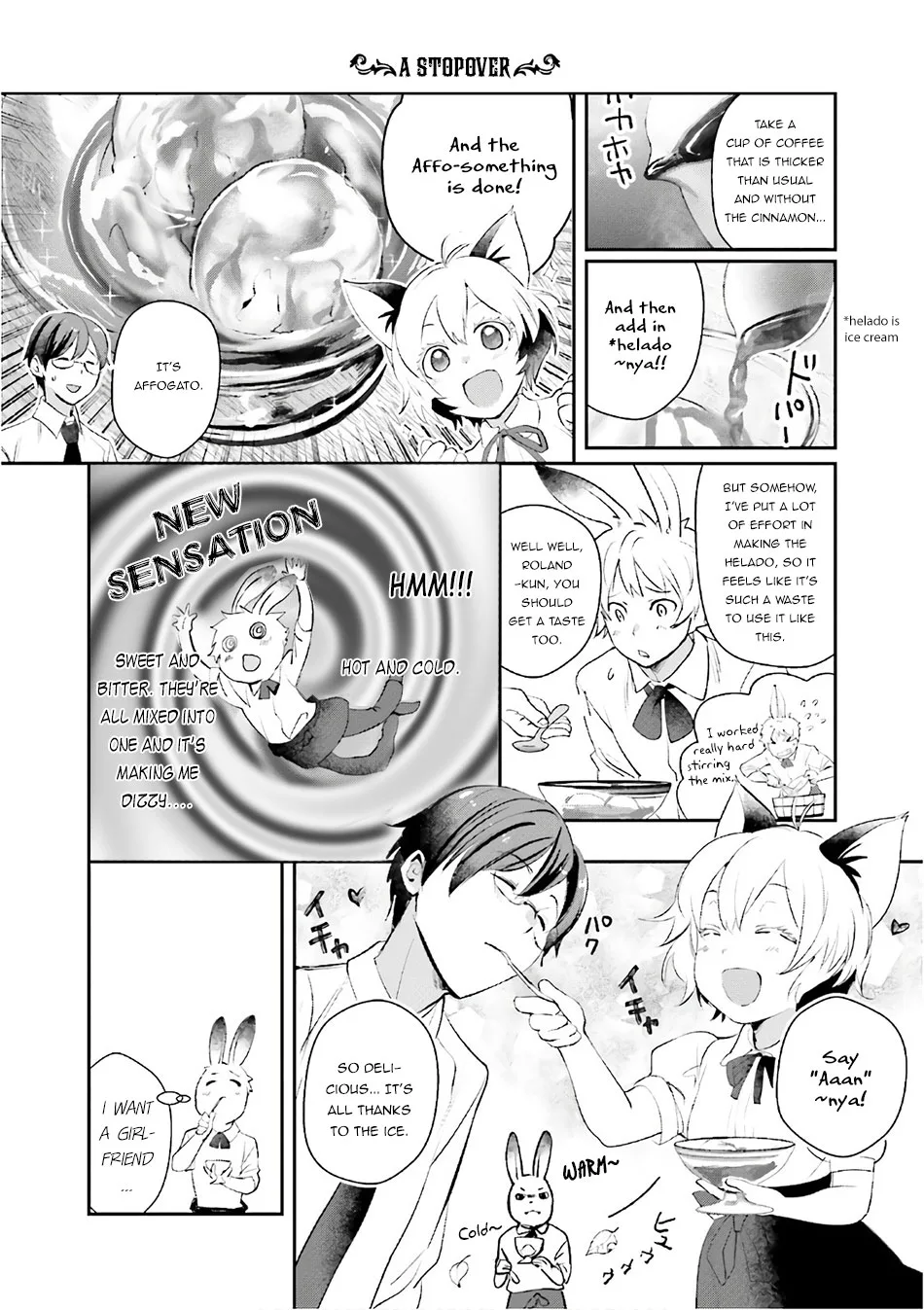 Isekai Ekisha no Kissaten Chapter 14.5 page 5