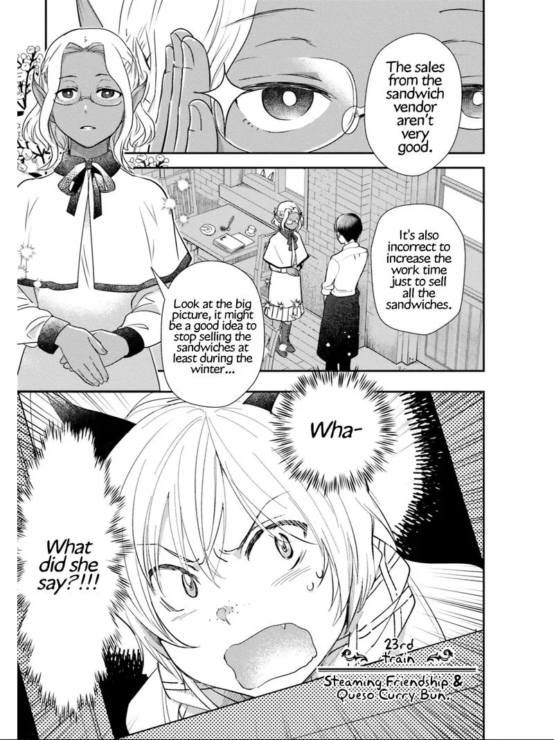 Isekai Ekisha no Kissaten Chapter 23 page 1