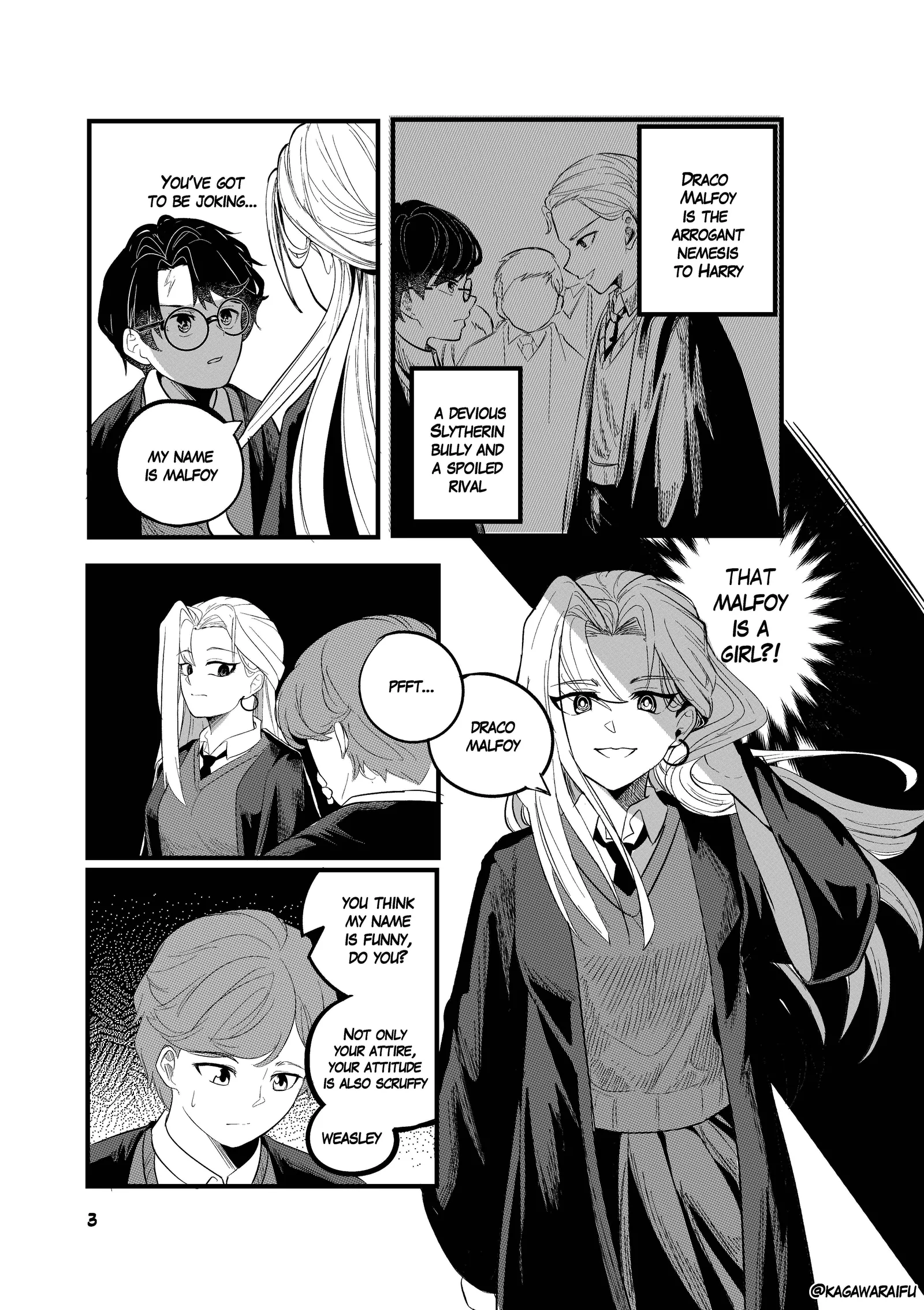 Isekai Harry Potter Chapter 1 page 3