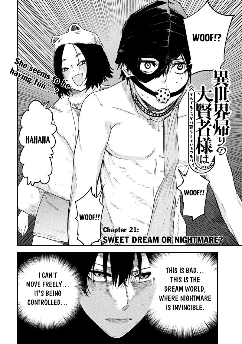Isekai Kaeri no Daikenja-sama wa Sore Demo Kossori Kurashite Iru Tsumori desu Chapter 21 page 2