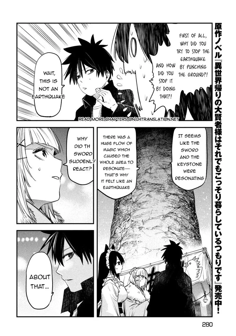 Isekai Kaeri no Daikenja-sama wa Sore Demo Kossori Kurashite Iru Tsumori desu Chapter 30 page 21