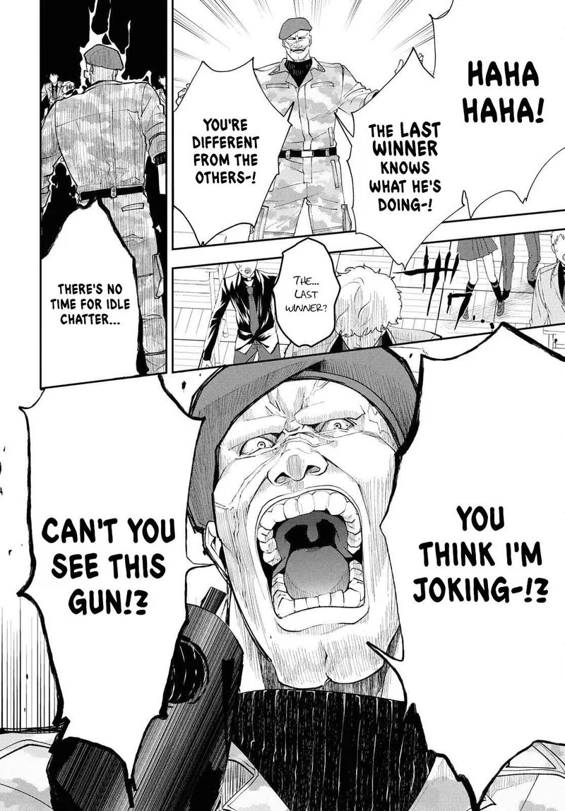 Isekai Kaeri no Moto Yuusha desuga, Death Game ni Makikomaremashita Chapter 1 page 36