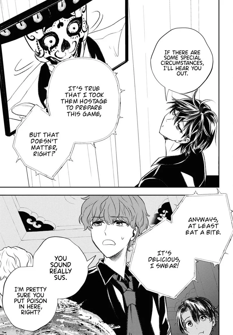 Isekai Kaeri no Moto Yuusha desuga, Death Game ni Makikomaremashita Chapter 10 page 23