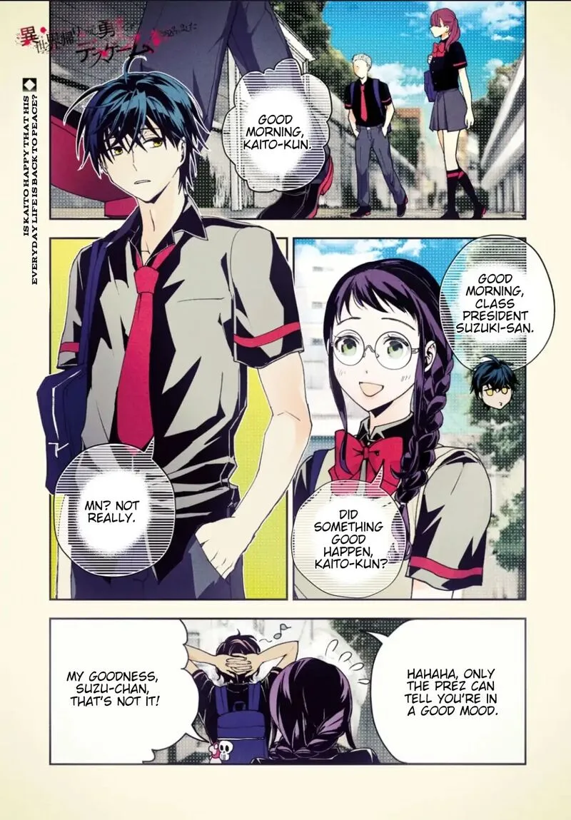 Isekai Kaeri no Moto Yuusha desuga, Death Game ni Makikomaremashita Chapter 17 page 1