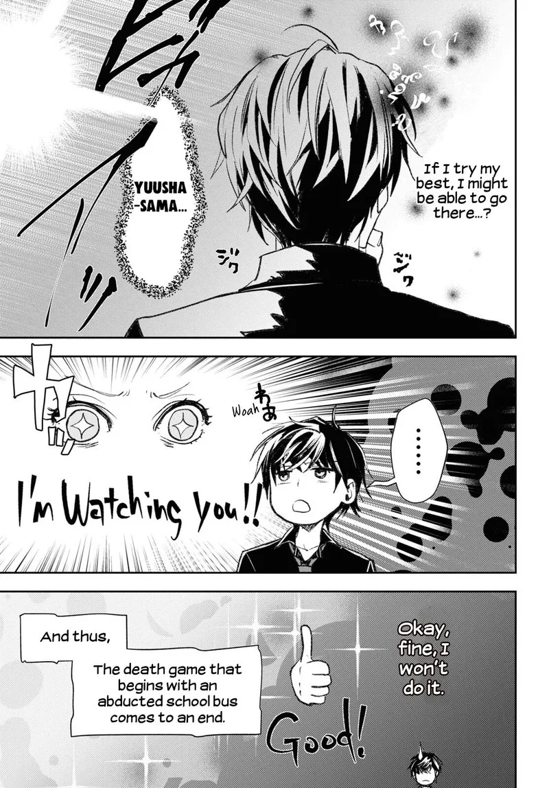 Isekai Kaeri no Moto Yuusha desuga, Death Game ni Makikomaremashita Chapter 8 page 29