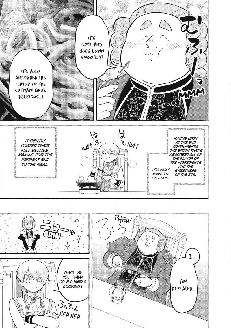 Isekai Maid no Mitsuboshi Gourmet Chapter 16 page 35