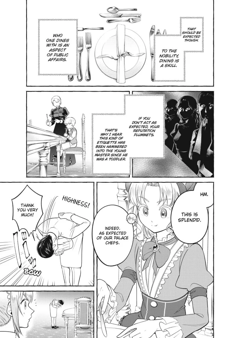Isekai Maid no Mitsuboshi Gourmet Chapter 6 page 33