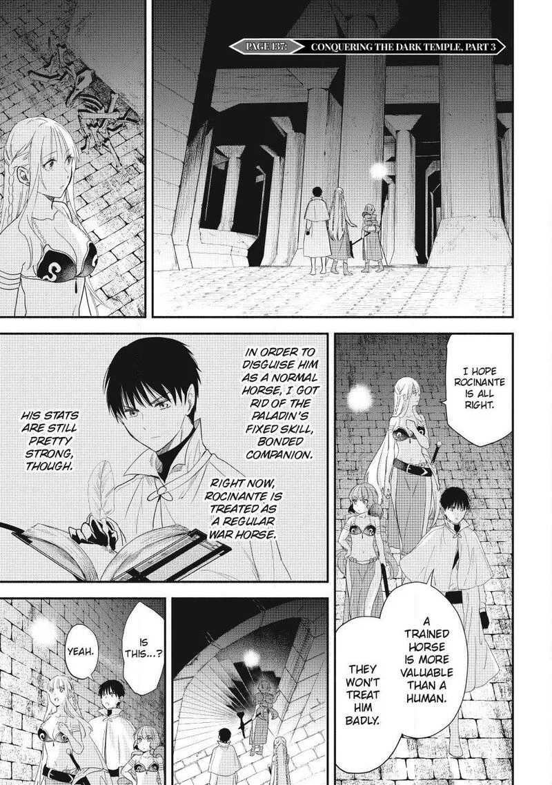 Isekai Man Chikin -HP 1 no Mama de Saikyou Saisoku Danjon Kouryaku- Chapter 137 page 1
