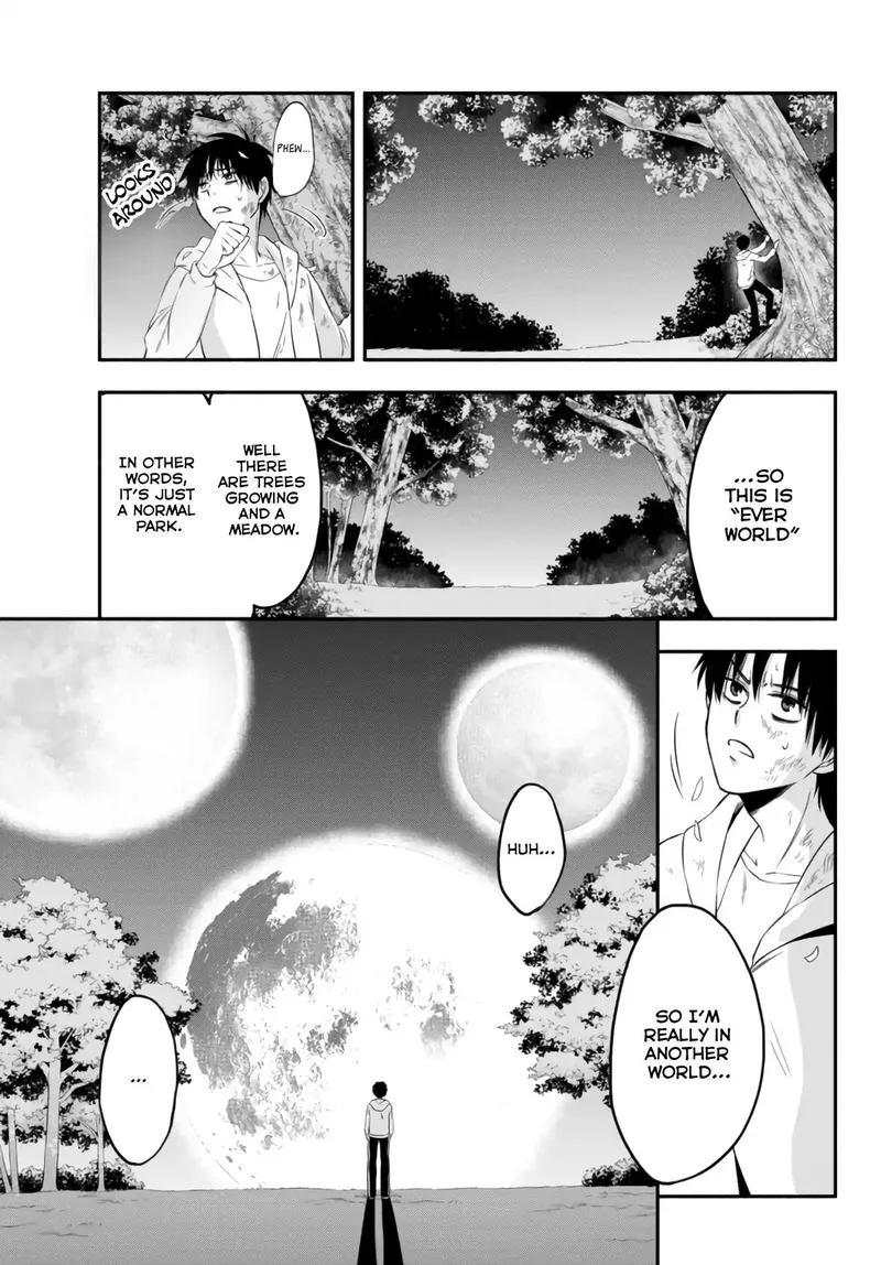 Isekai Man Chikin -HP 1 no Mama de Saikyou Saisoku Danjon Kouryaku- Chapter 2 page 5