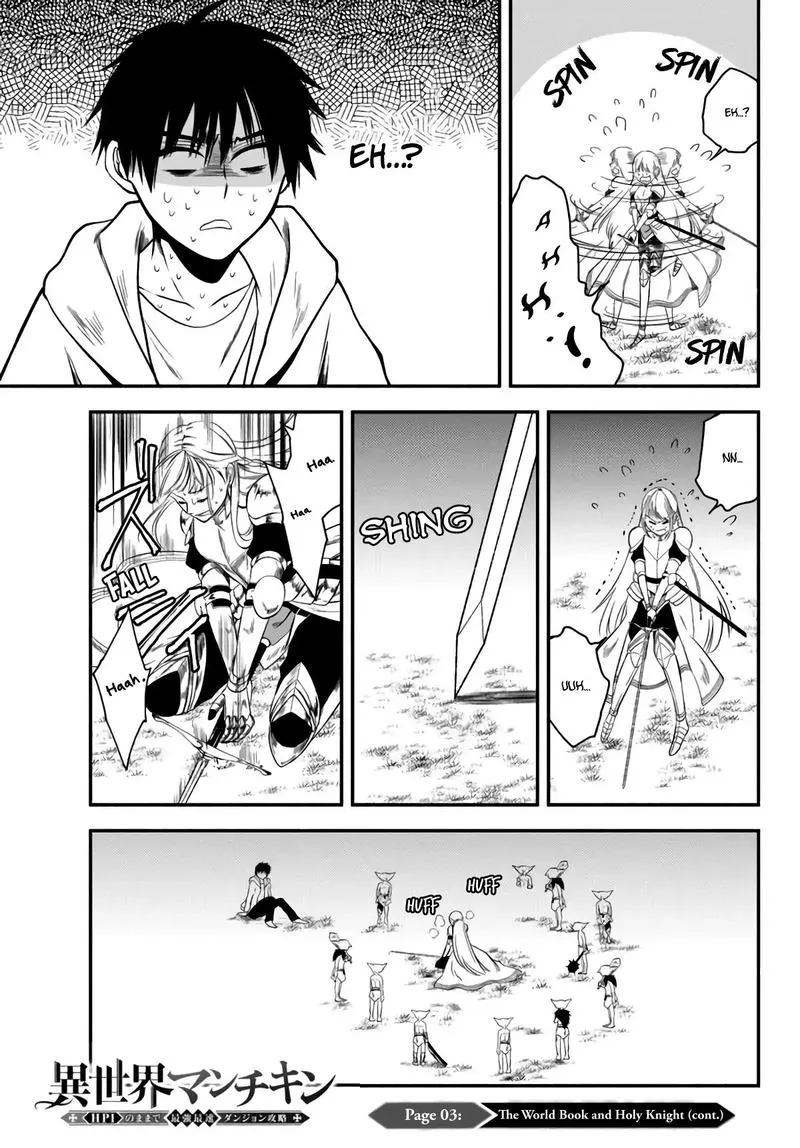 Isekai Man Chikin -HP 1 no Mama de Saikyou Saisoku Danjon Kouryaku- Chapter 3 page 2