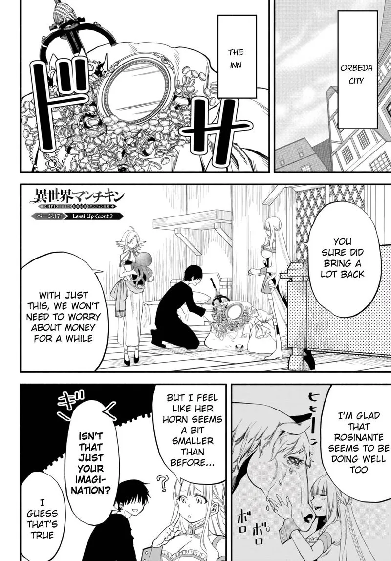 Isekai Man Chikin -HP 1 no Mama de Saikyou Saisoku Danjon Kouryaku- Chapter 37 page 1