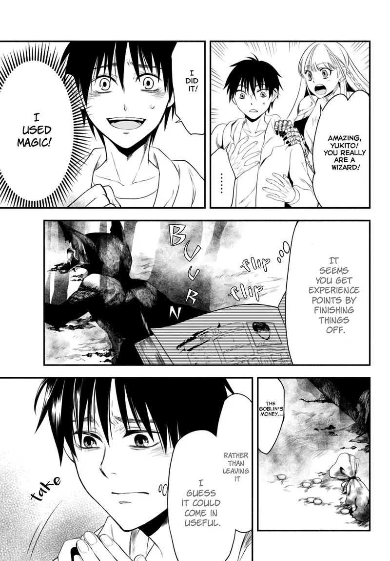 Isekai Man Chikin -HP 1 no Mama de Saikyou Saisoku Danjon Kouryaku- Chapter 4 page 9