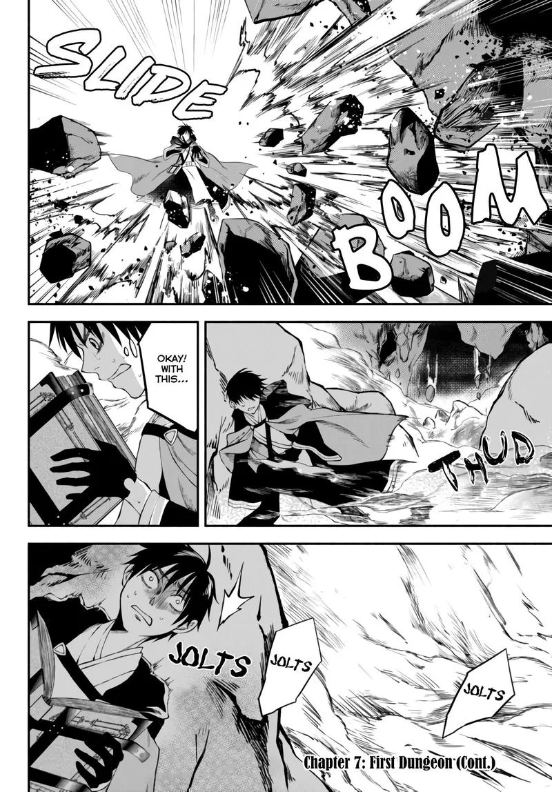 Isekai Man Chikin -HP 1 no Mama de Saikyou Saisoku Danjon Kouryaku- Chapter 7 page 1