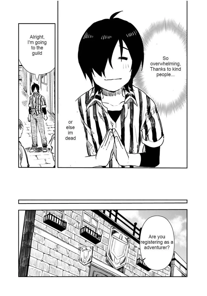 Isekai ni Kita Boku wa Kiyoubinbou de Subayasa Tayori na Tabi o Suru Chapter 1 page 27