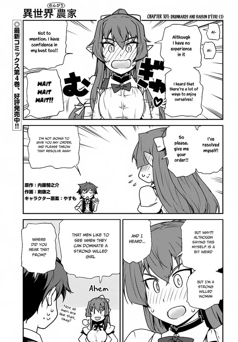 Isekai Nonbiri Nouka Chapter 101 page 1