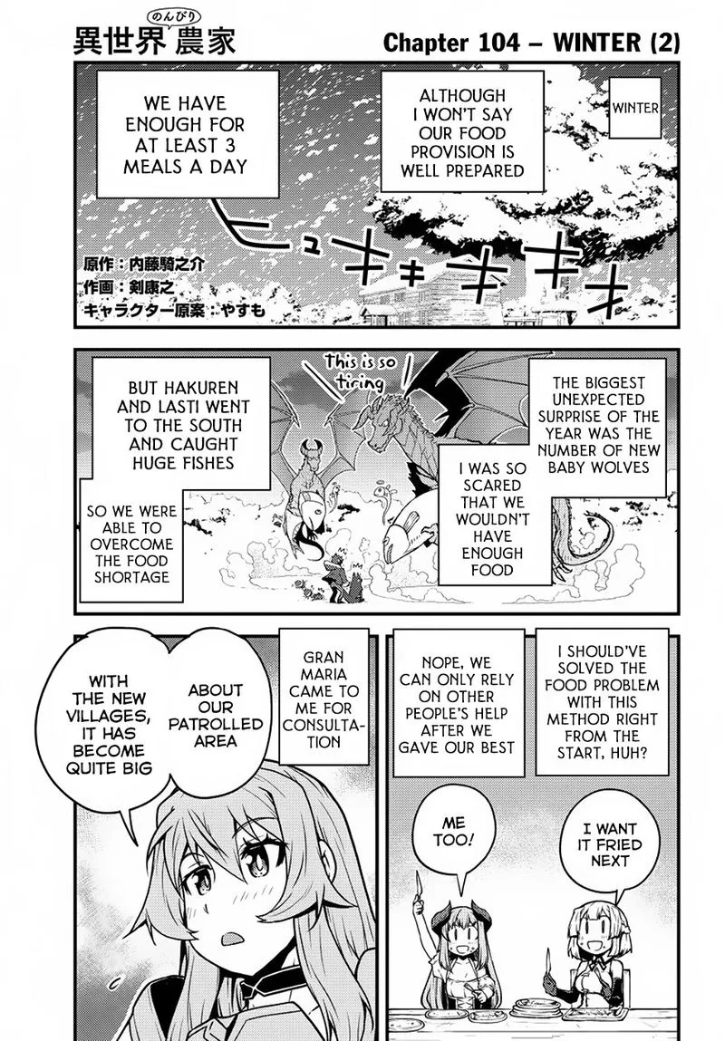 Isekai Nonbiri Nouka Chapter 104 page 1