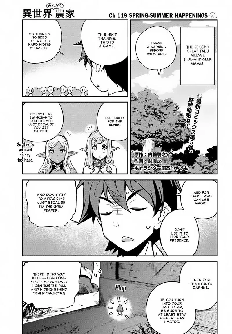 Isekai Nonbiri Nouka Chapter 119 page 1