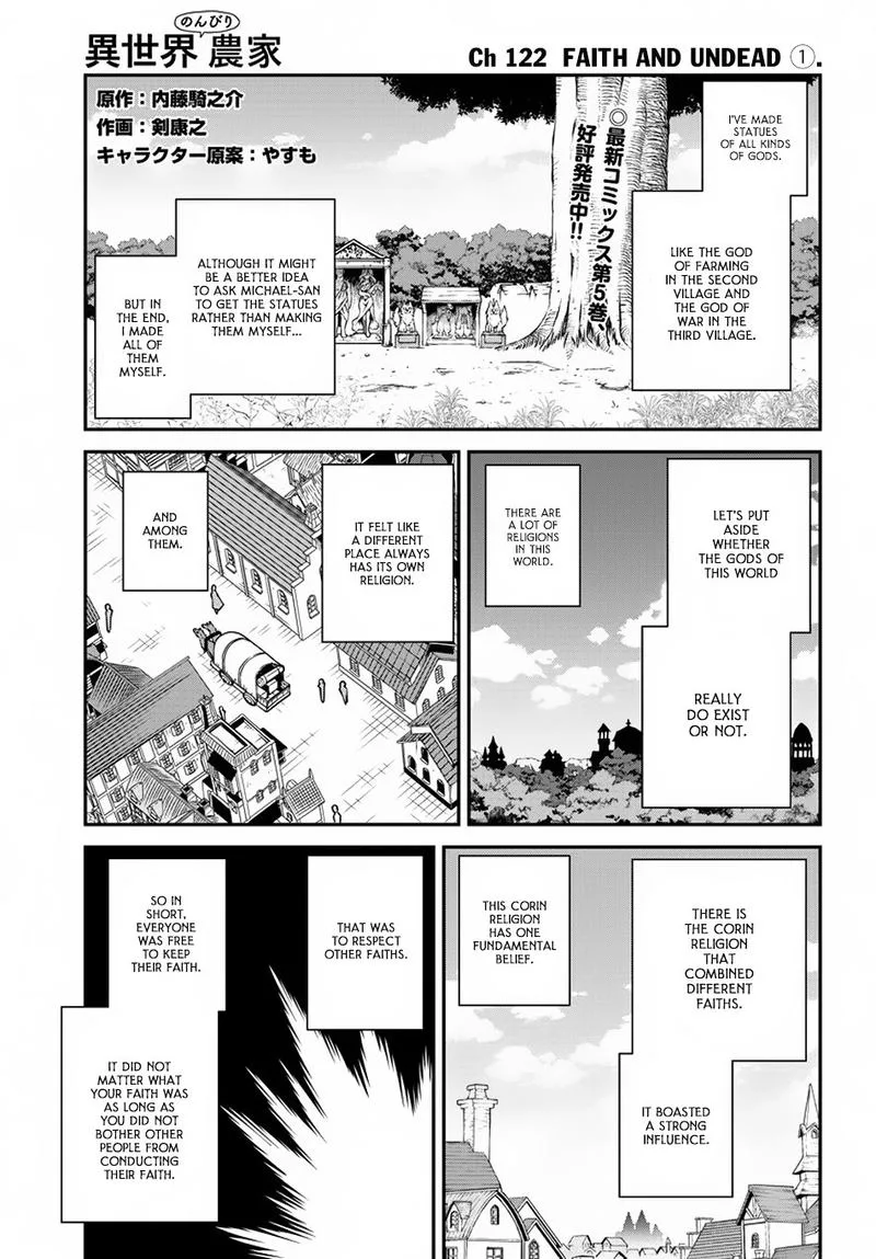 Isekai Nonbiri Nouka Chapter 122 page 1