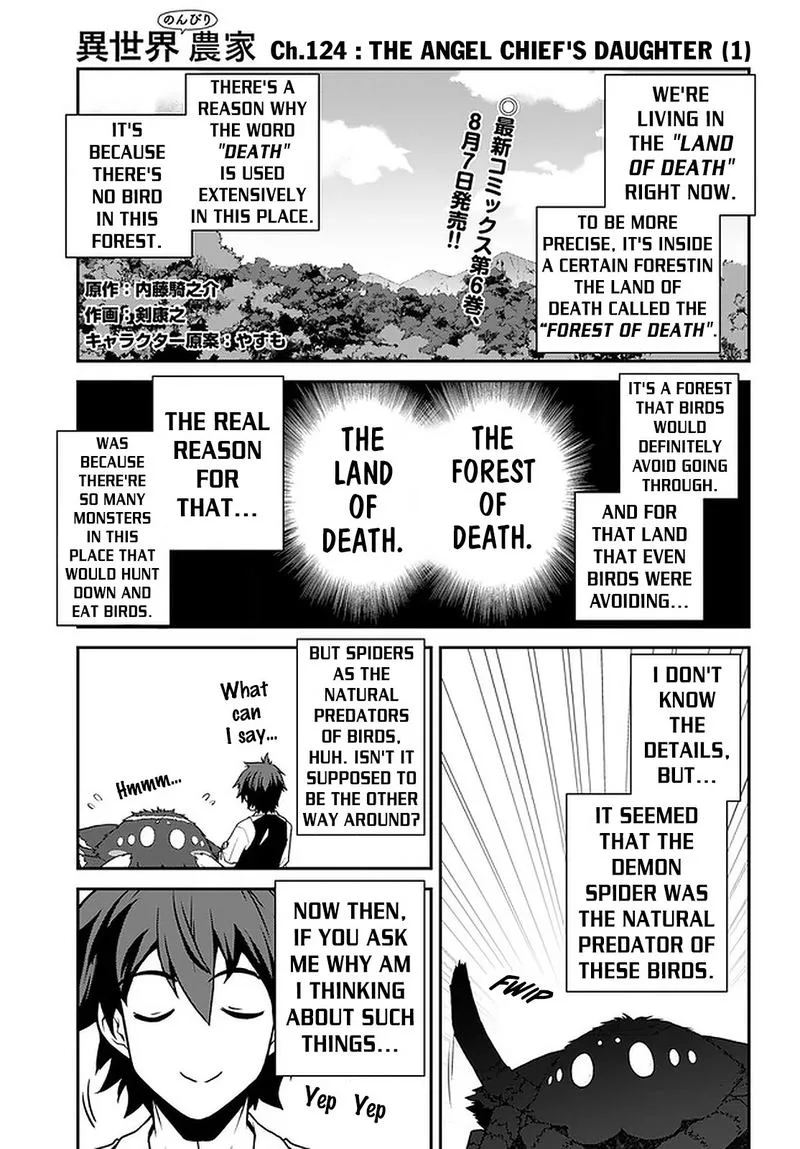 Isekai Nonbiri Nouka Chapter 124 page 1