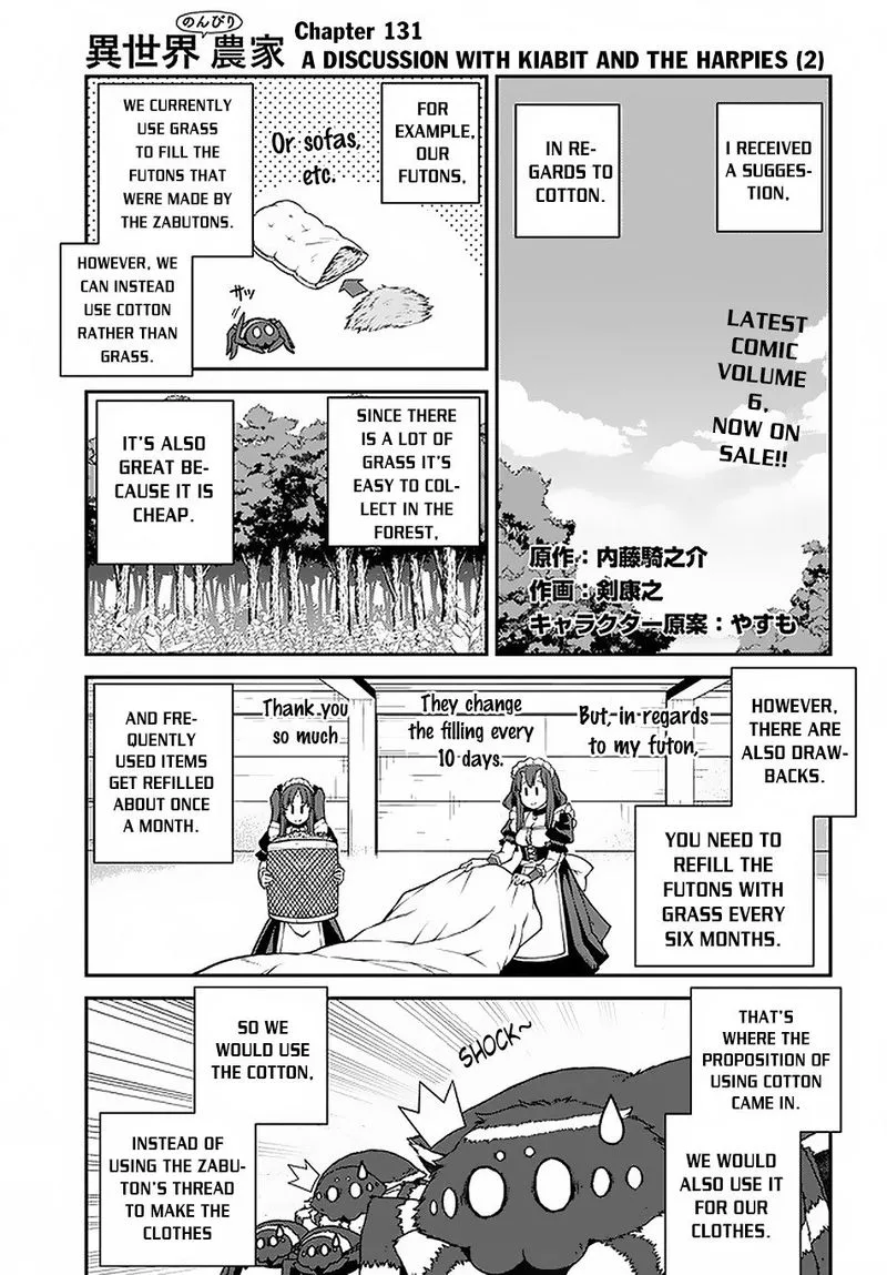Isekai Nonbiri Nouka Chapter 131 page 1