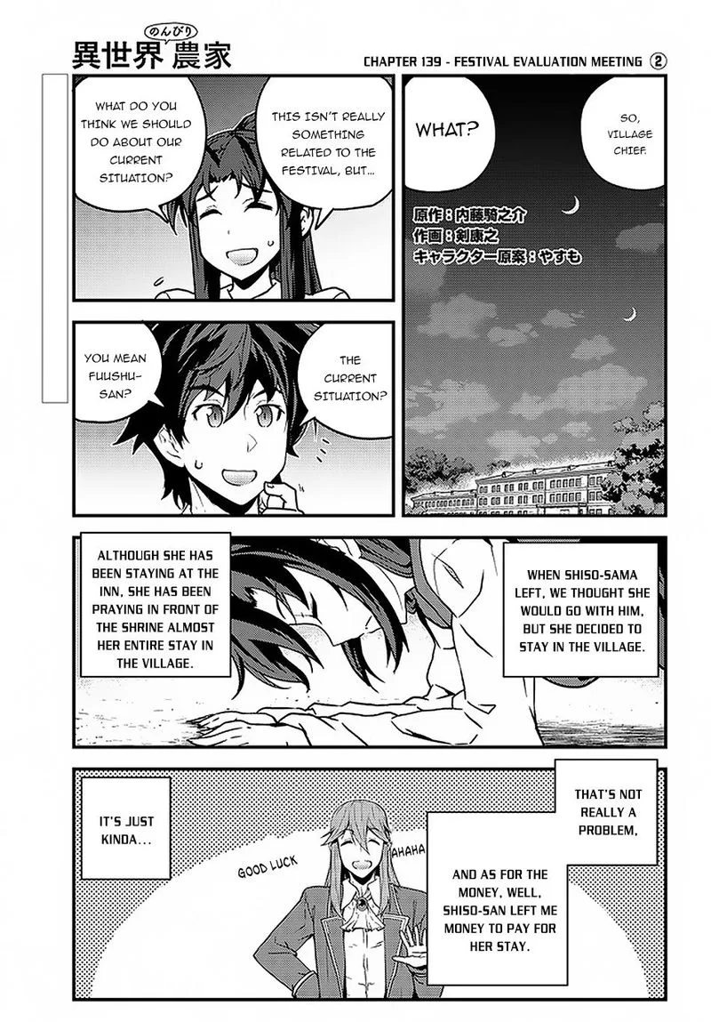 Isekai Nonbiri Nouka Chapter 139 page 1