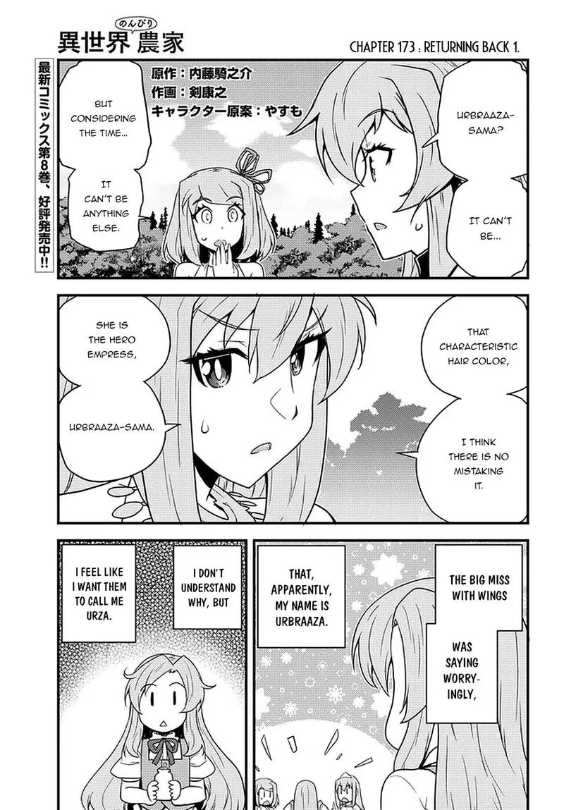 Isekai Nonbiri Nouka Chapter 173 page 1