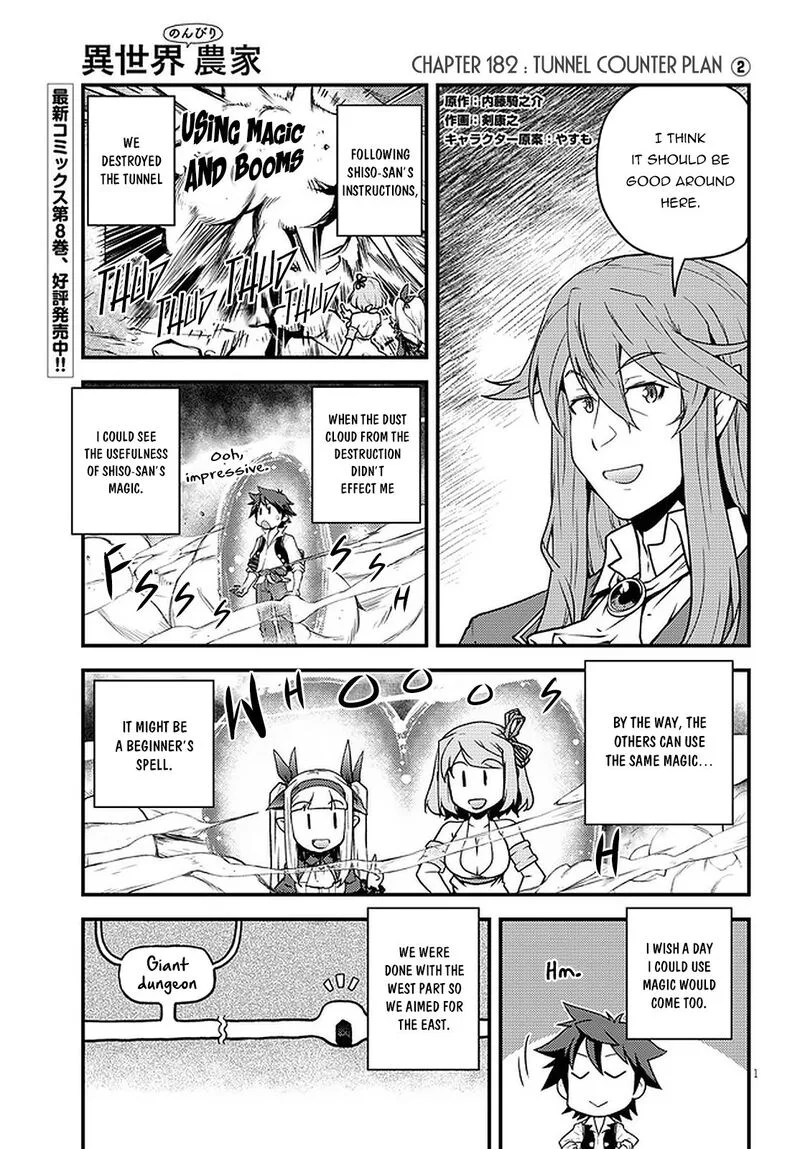 Isekai Nonbiri Nouka Chapter 182 page 1