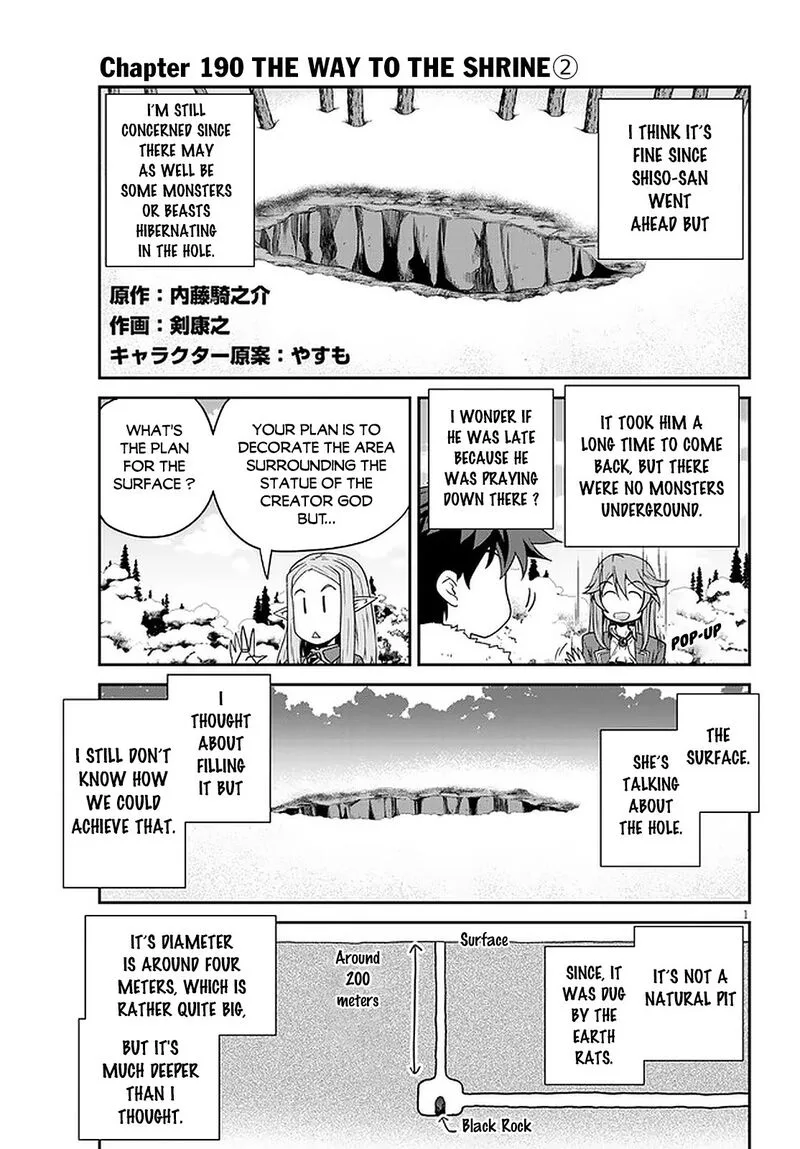 Isekai Nonbiri Nouka Chapter 190 page 1