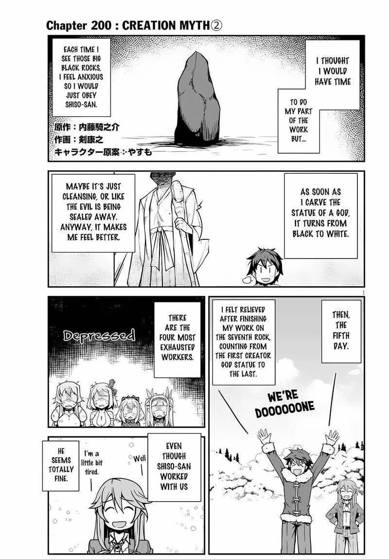 Isekai Nonbiri Nouka Chapter 200 page 1