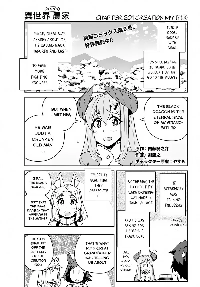 Isekai Nonbiri Nouka Chapter 201 page 1