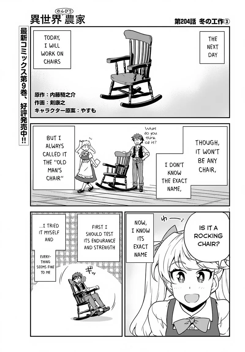 Isekai Nonbiri Nouka Chapter 204 page 1