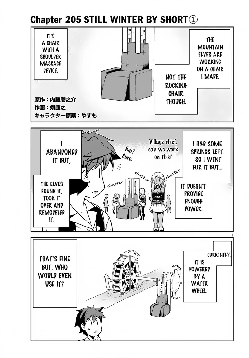 Isekai Nonbiri Nouka Chapter 205 page 1