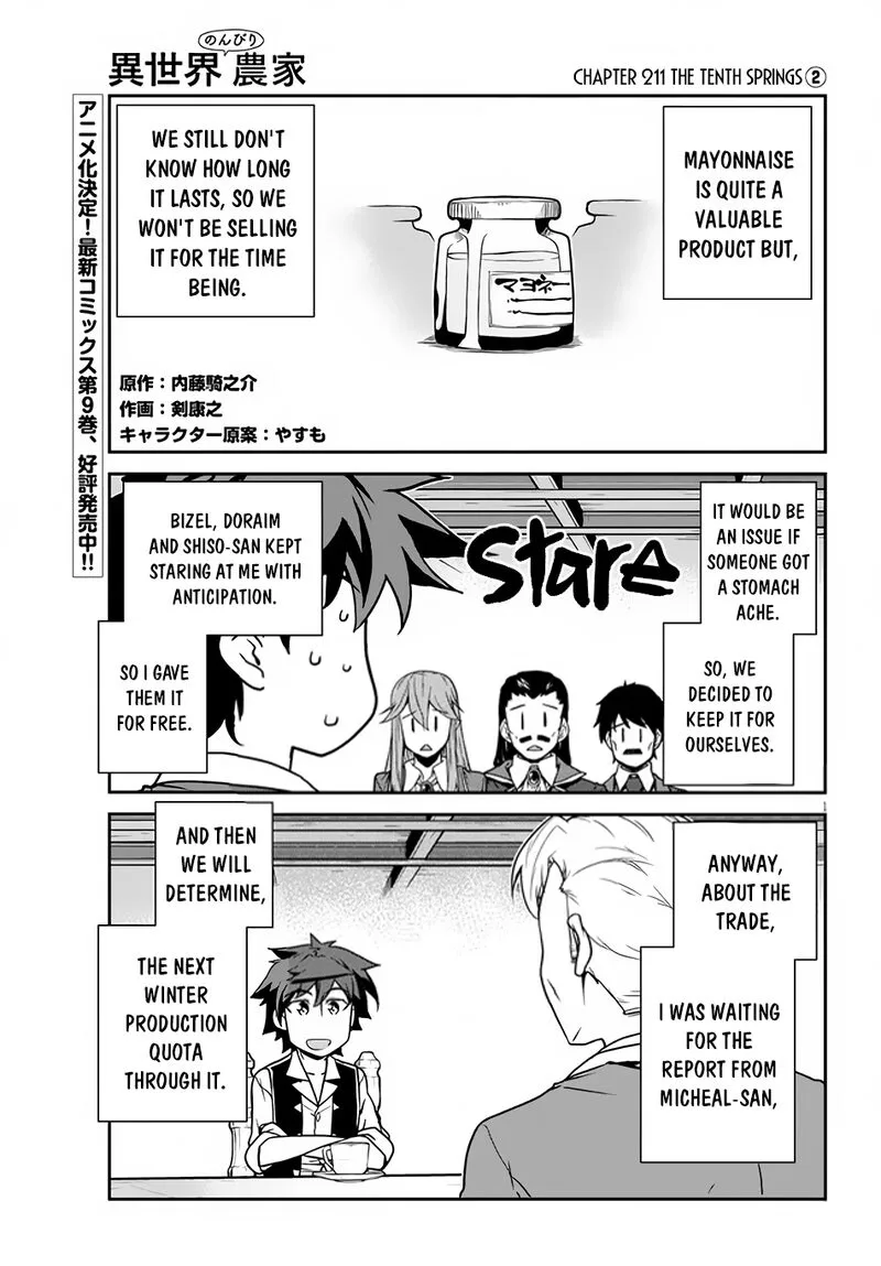Isekai Nonbiri Nouka Chapter 211 page 1