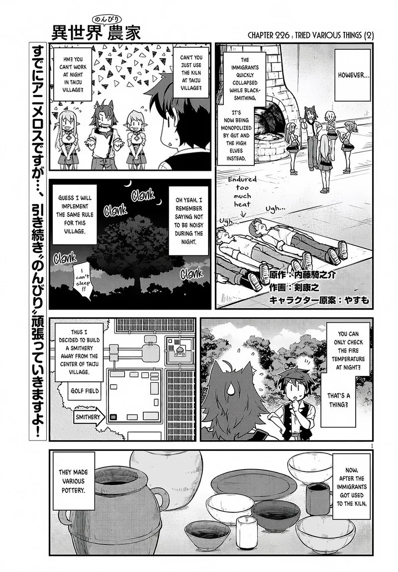 Isekai Nonbiri Nouka Chapter 226 page 1