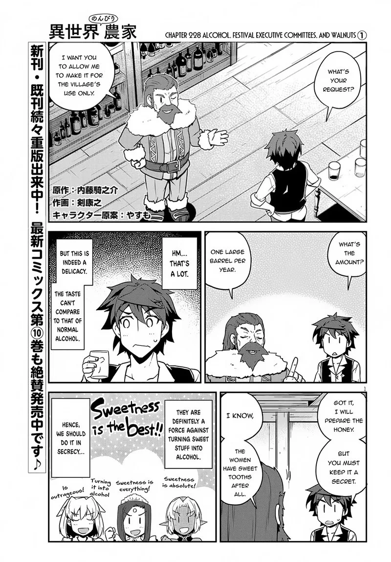 Isekai Nonbiri Nouka Chapter 228 page 1