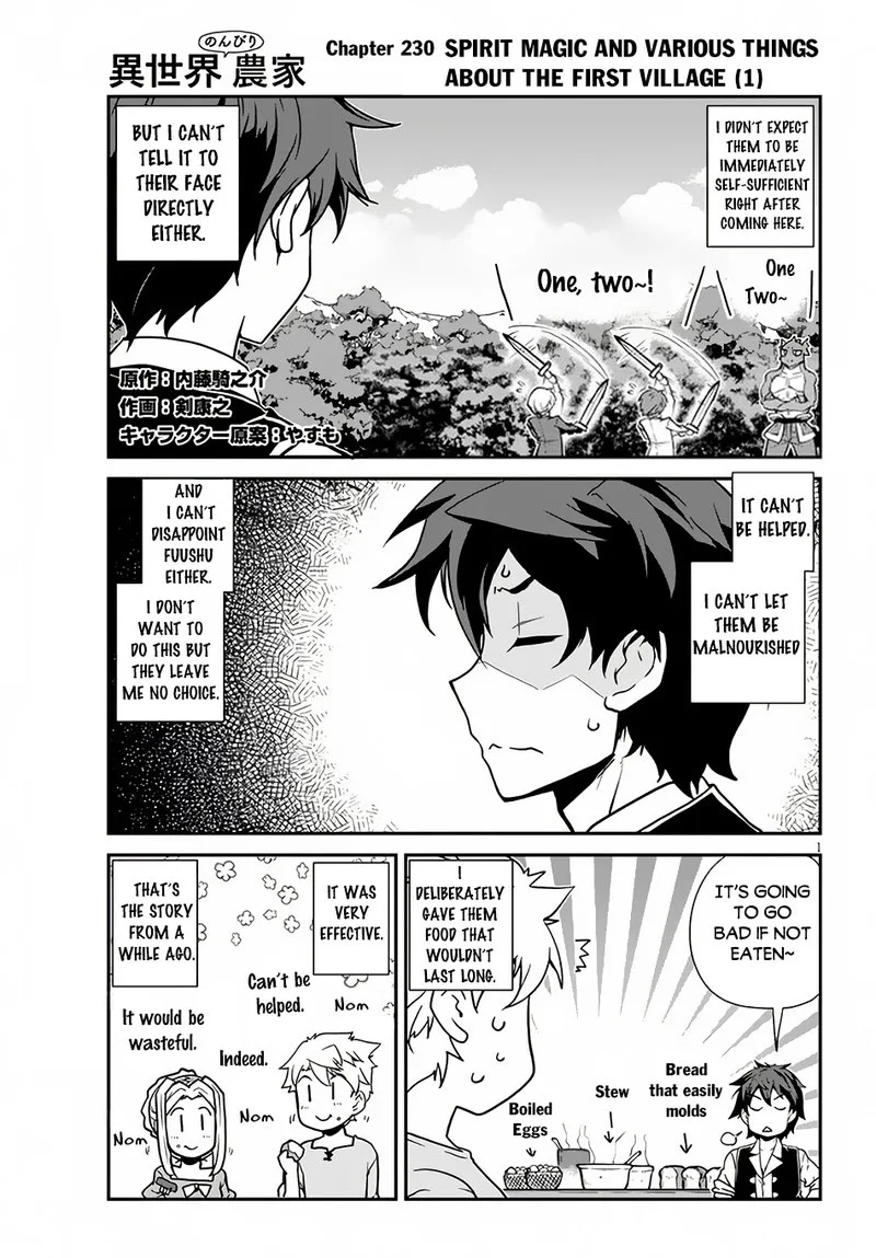 Isekai Nonbiri Nouka Chapter 230 page 1