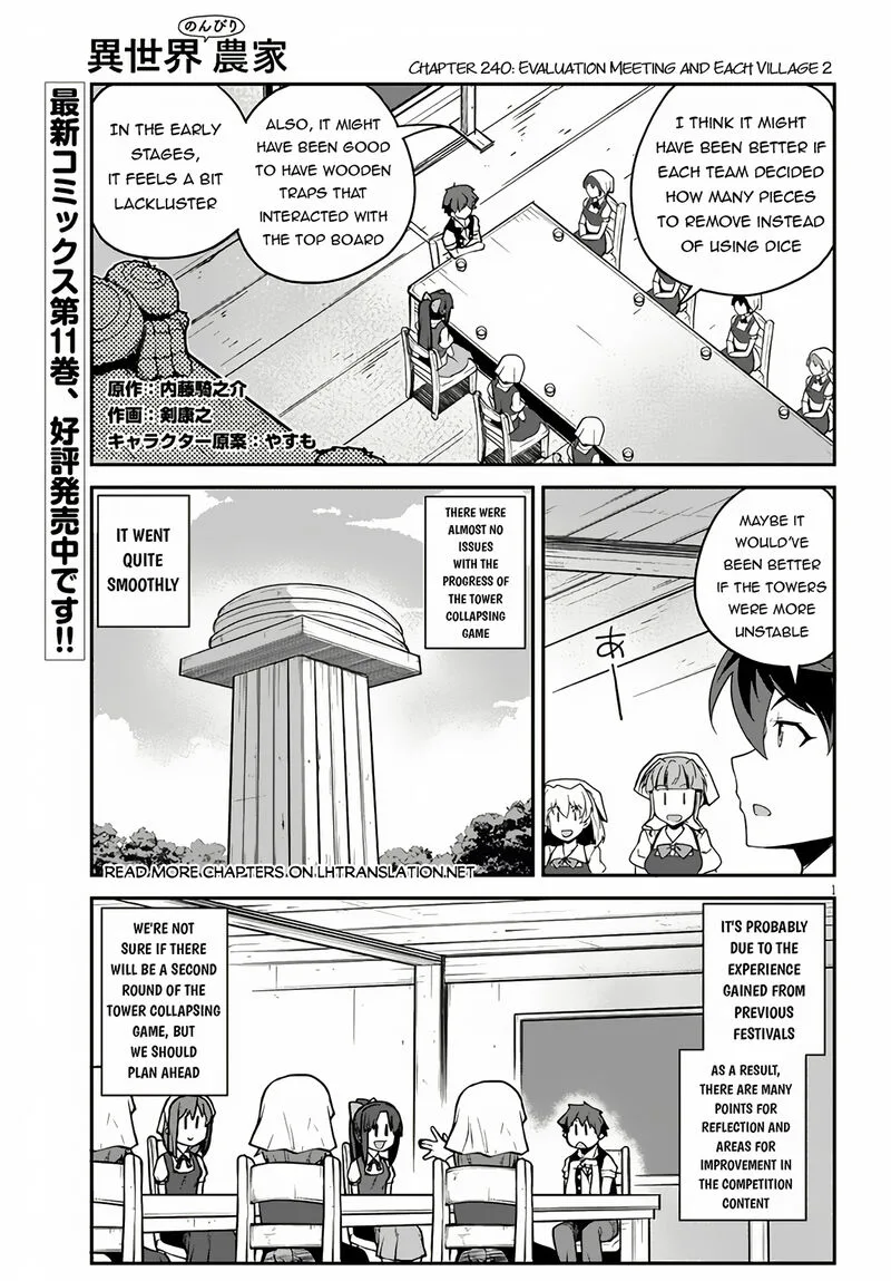 Isekai Nonbiri Nouka Chapter 240 page 1