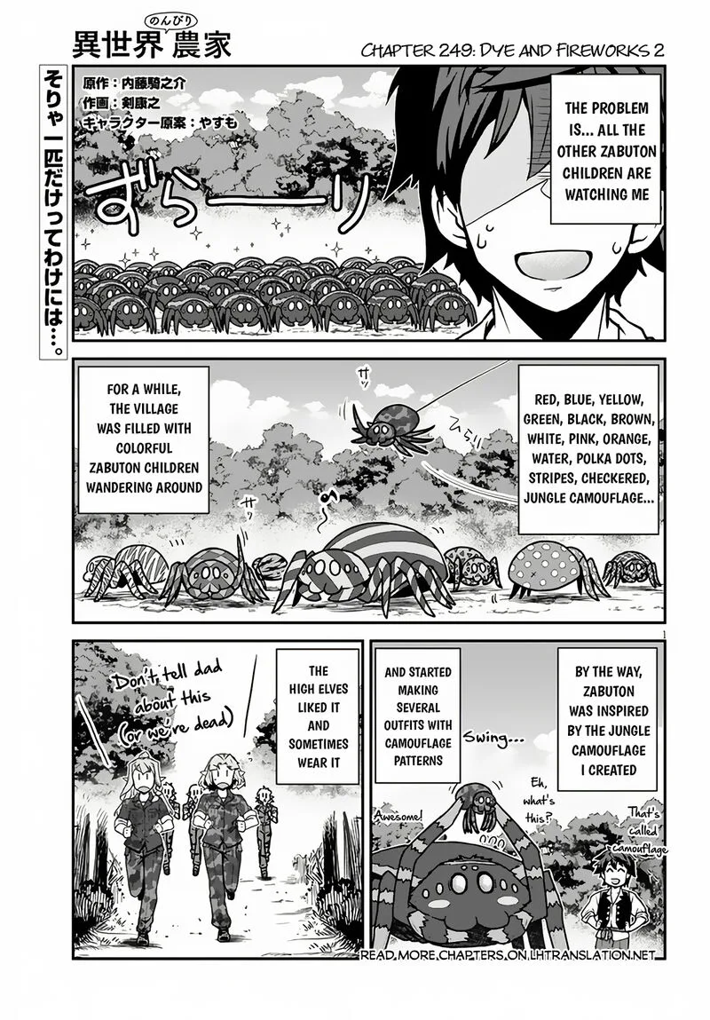 Isekai Nonbiri Nouka Chapter 249 page 1