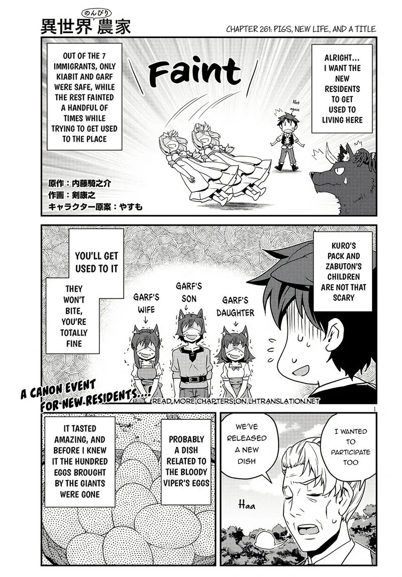 Isekai Nonbiri Nouka Chapter 261 page 1