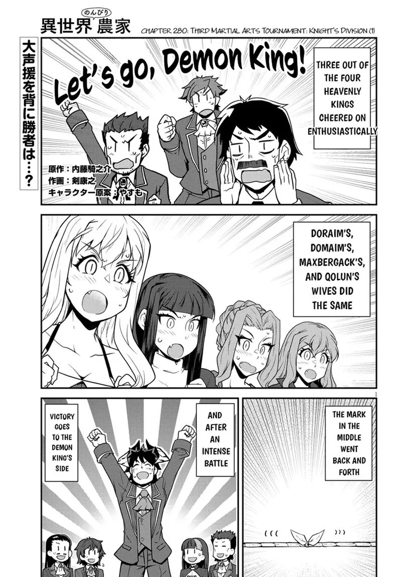 Isekai Nonbiri Nouka Chapter 280 page 1