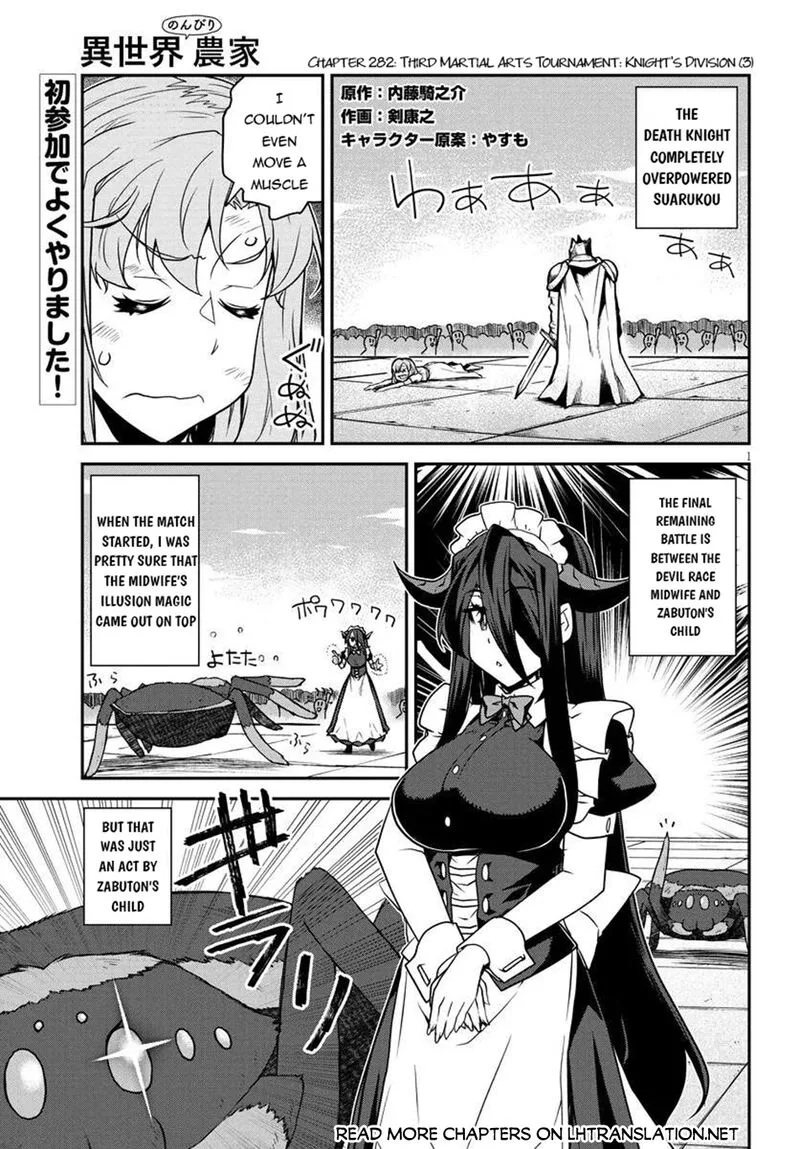 Isekai Nonbiri Nouka Chapter 282 page 1