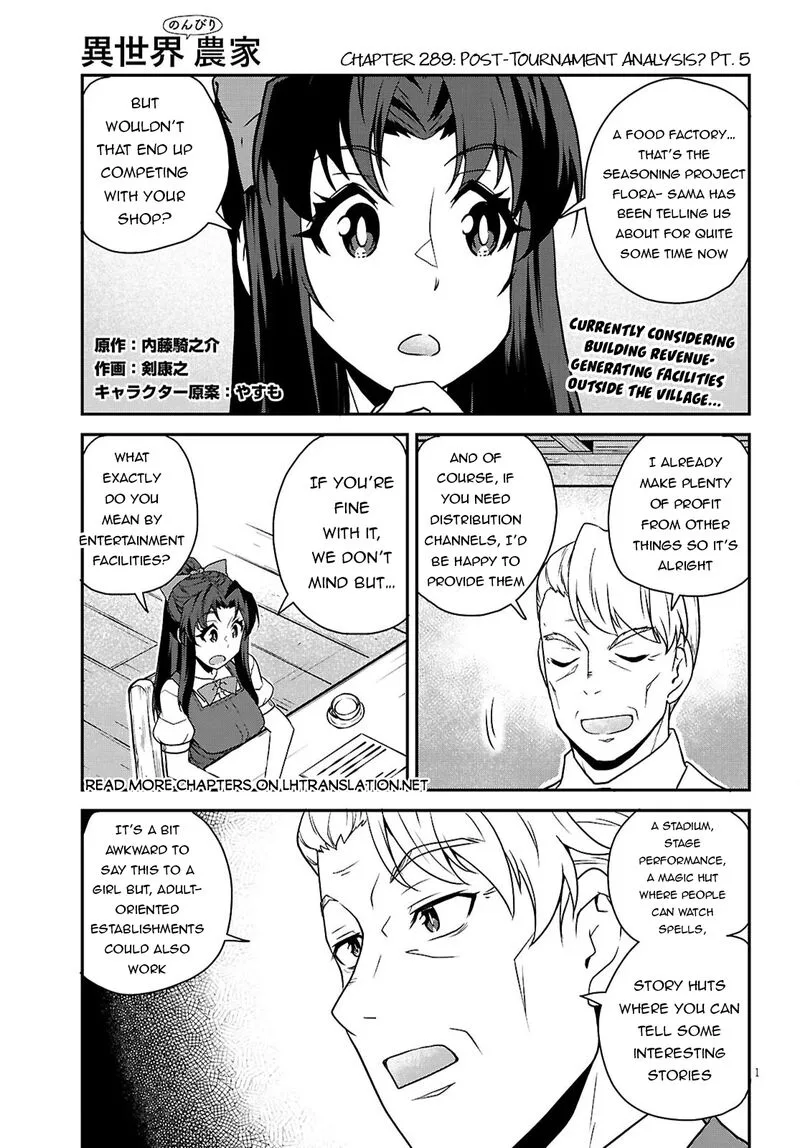 Isekai Nonbiri Nouka Chapter 289 page 1