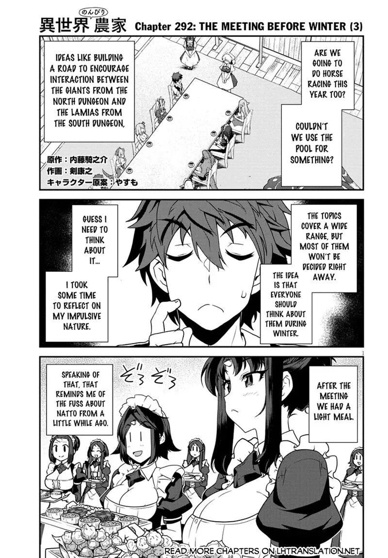 Isekai Nonbiri Nouka Chapter 292 page 1
