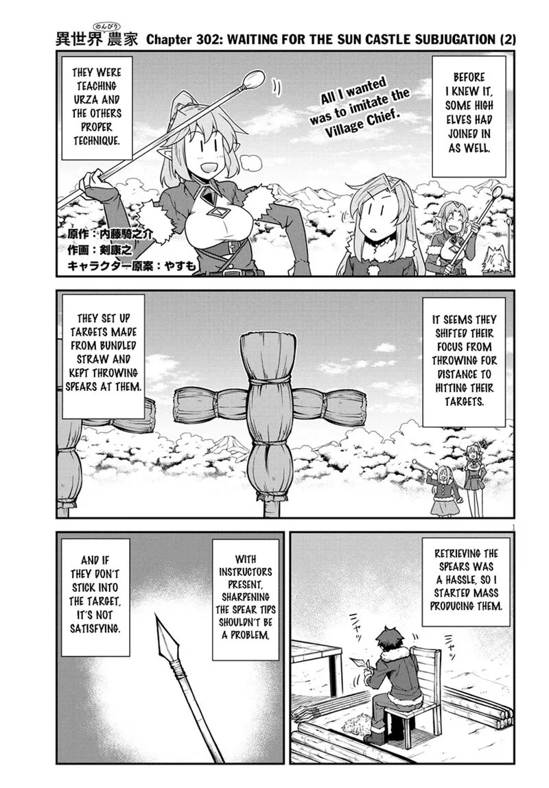 Isekai Nonbiri Nouka Chapter 302 page 1