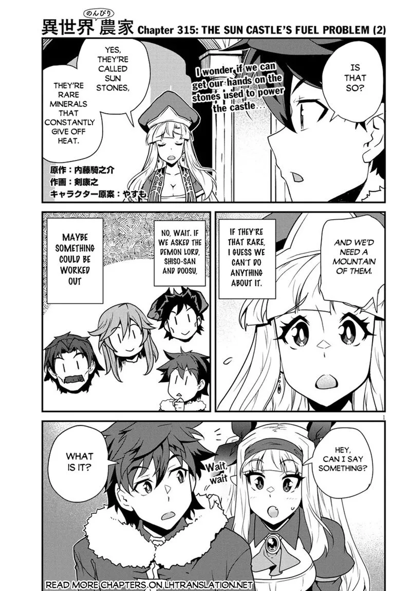 Isekai Nonbiri Nouka Chapter 315 page 1